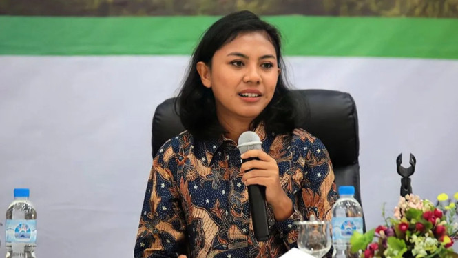 Anggota DPR RI Irine Yusiana Roba Putri