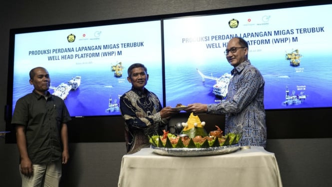 Pengumuman produksi Perdana Proyek Terubuk WHP-M di Natuna
