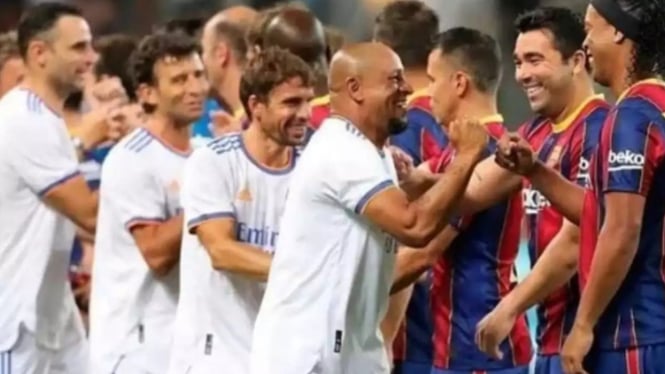 Legenda Real Madrid vs Barcelona