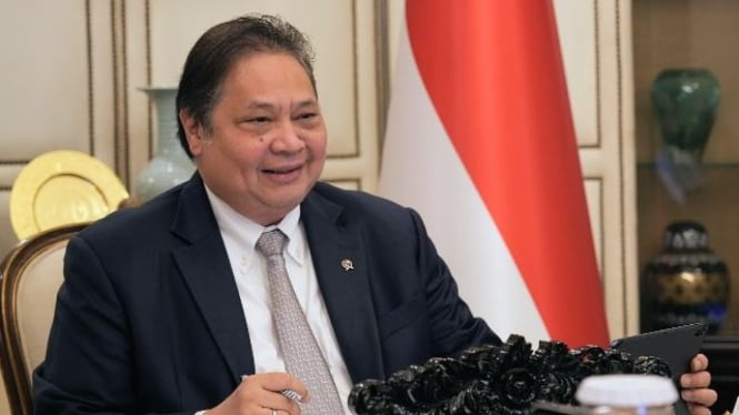 Menko Perekonomian Airlangga Hartarto.