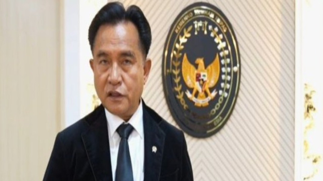 Tangkapan layar - Menko Kumham Imipas Yusril Ihza Mahendra.
