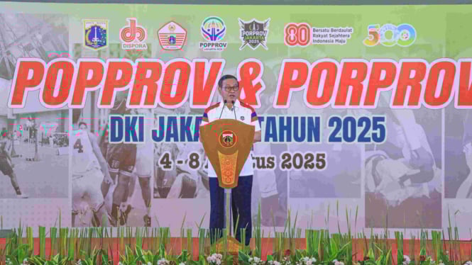 Gubernur Pramono Buka POPPROV dan PORPROV DKI Jakarta 2025