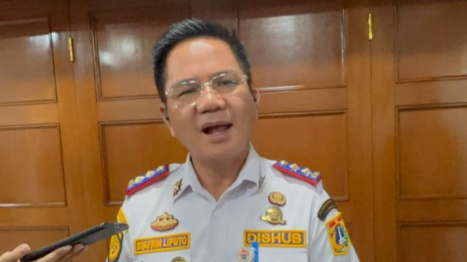 Kepala Dinas Perhubungan DKI Jakarta Syafrin Liputo.