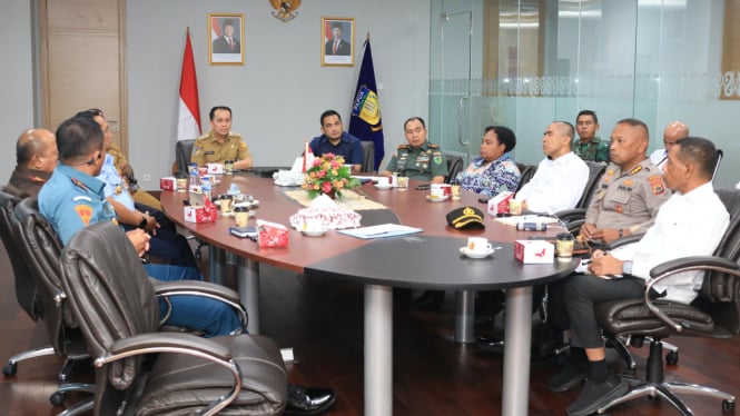 Rapat Koordinasi Kesiapan PSU Pilgub di Provinsi Papua