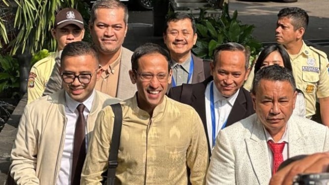Mantan Mendikbudristek Nadiem Makarim.