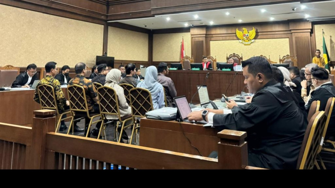Saksi-saksi di Sidang Kasus Taspen