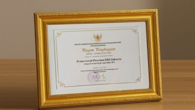 DKI raih predikat penghargaan sebagai Provinsi Layak Anak