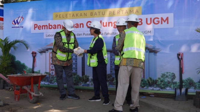 Waskita Karya groundbreaking proyek gedung UGM