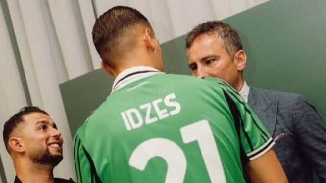 Pemain Timnas Indonesia Jay Idzes