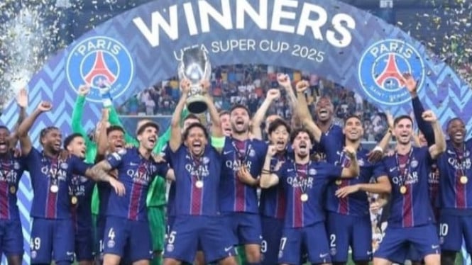 PSG juara Piala Super Eropa 2025