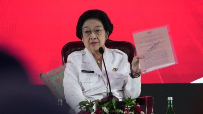 Presiden ke-5 RI Megawati Soekarnoputri.