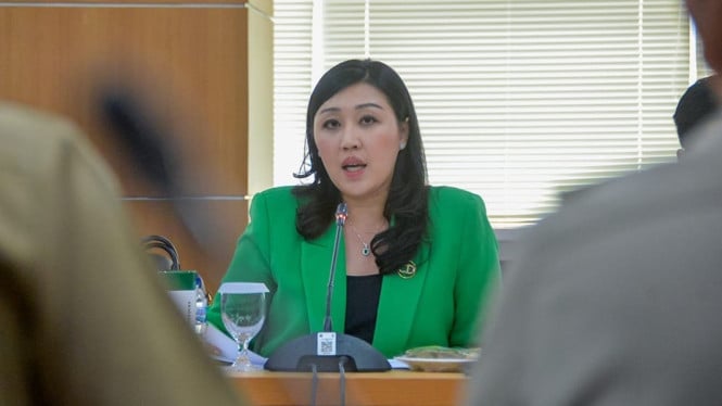 Anggota Komisi A DPRD DKI Jakarta Hilda Kusuma Dewi