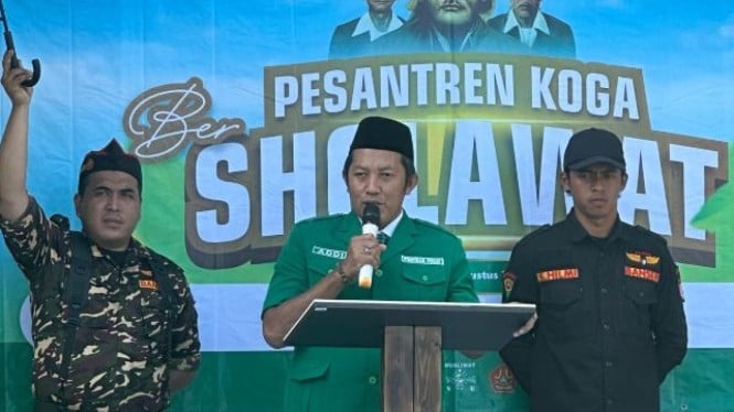 Ketua Umum GP Ansor Addin Jauharudin