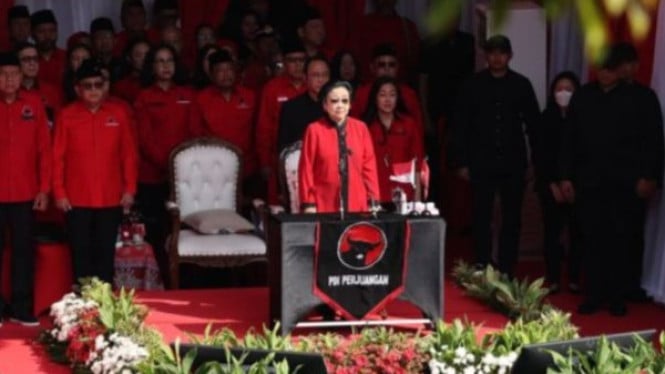 Ketua Umum PDIP Megawati Soekarnoputri.
