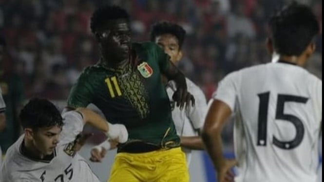 Laga Timnas U-17 vs Timnas Mali.
