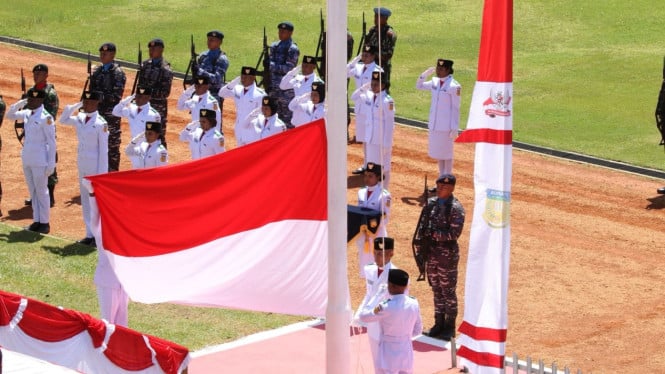Peringatan HUT ke-80 RI di Papua