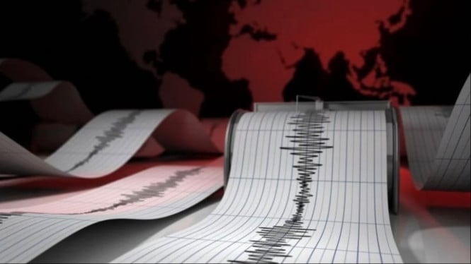 Ilustrasi gempa