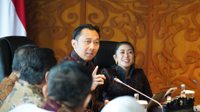 Ketua Fraksi Partai Demokrat, Edhie Baskoro Yudhoyono (Ibas)