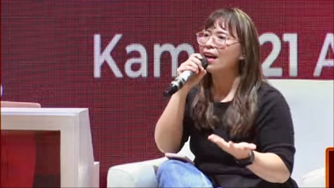 Analis Ekonomi Politik LAB45, Indah Lestari Saani.