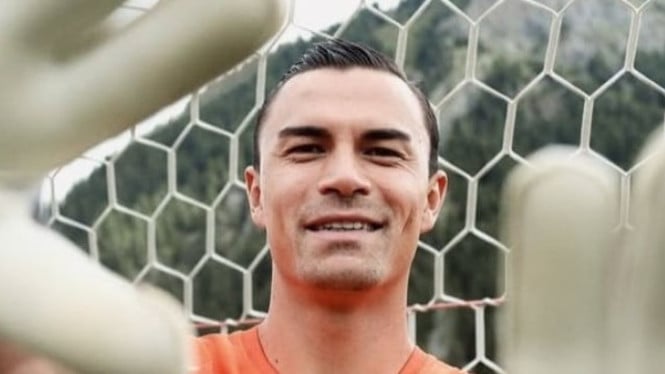 Kiper Timnas Indonesia Emil Audero.