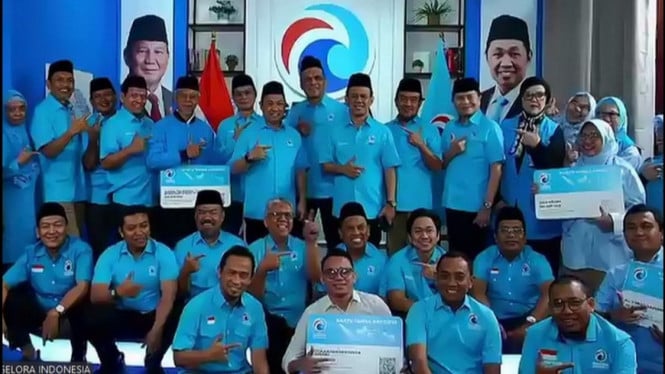 Pelantikan DPW Partai Gelora