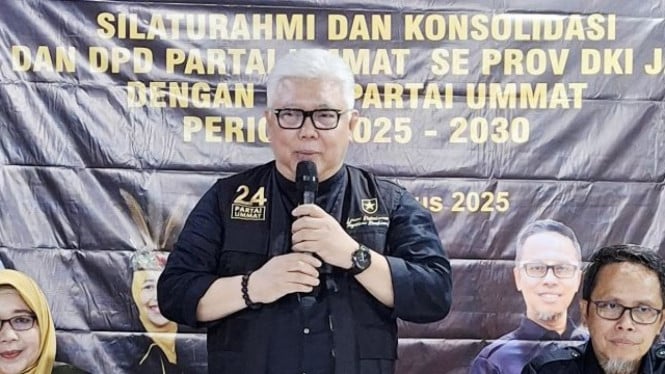 Ketua Umum Partai Ummat Aznur Syamsu