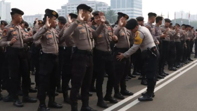 Apel Pasukan Pengamanan di Jakarta