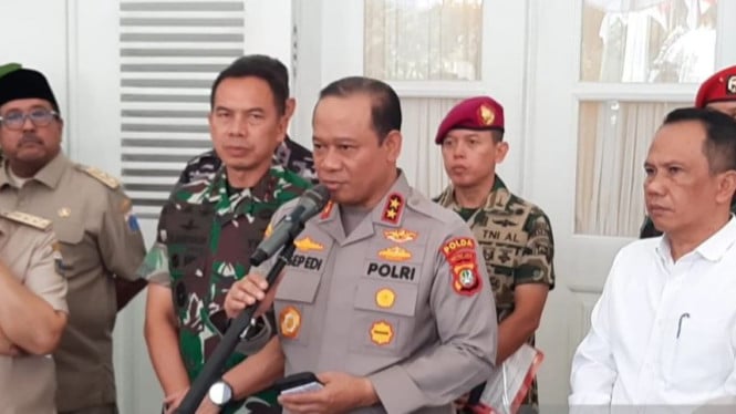 Kapolda Metro Jaya Irjen Pol Asep Edi Suheri.
