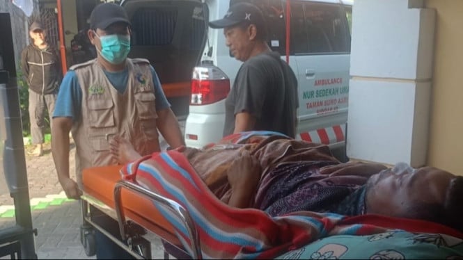 Warga bernama Kunto Aji, jadi korban Pengeroyokan