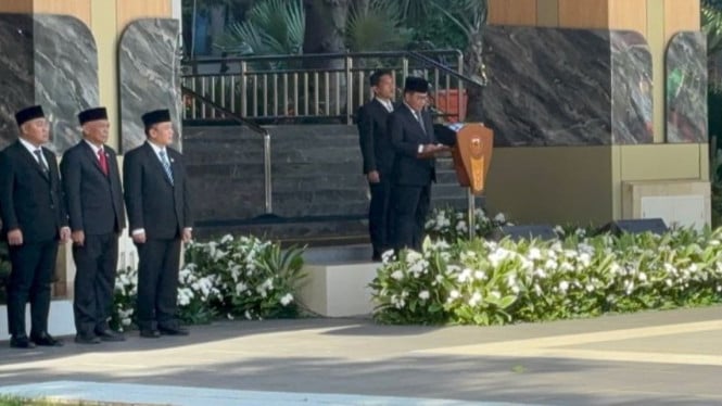 Gubernur Jakarta Pramono Anung melantik 992 pejabat fungsional ASN.