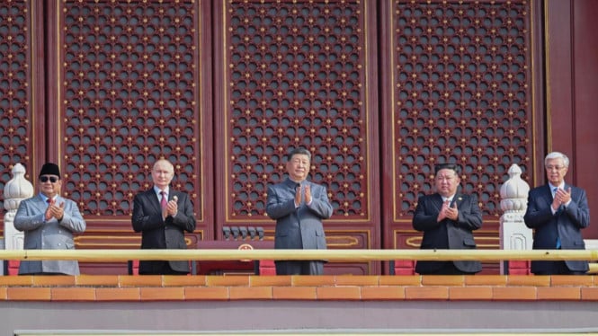 Presiden Prabowo Subianto dalam lawatannya ke China