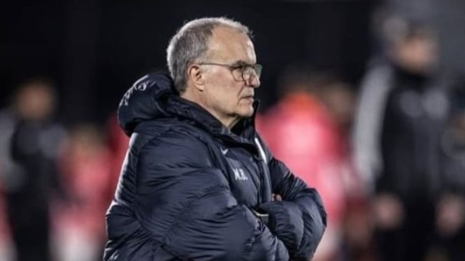 Pelatih Timnas Uruguay Marcelo Bielsa.