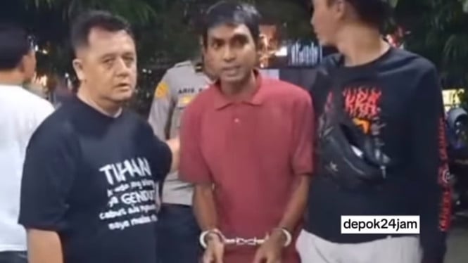 Pelaku Penganiayaan Kakek Satpam di Depok