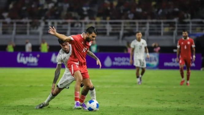 Timnas Indonesia vs Timnas Lebanon di GBT