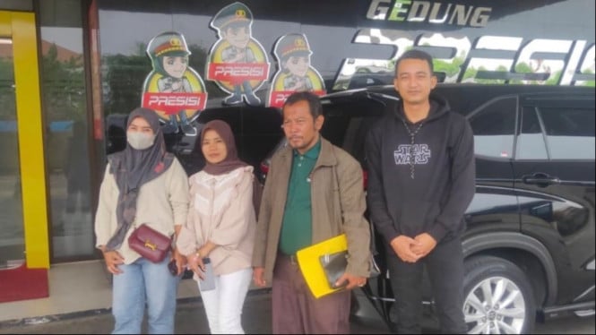Korban dugaan penipuan melapor ke Polres Bekasi Kota