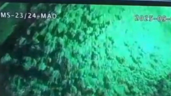 Video pengawas detik-detik karyawan Freeport terjebak longsor