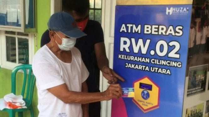 Ilustrasi aktivitas RT di Cilincing, Jakut.