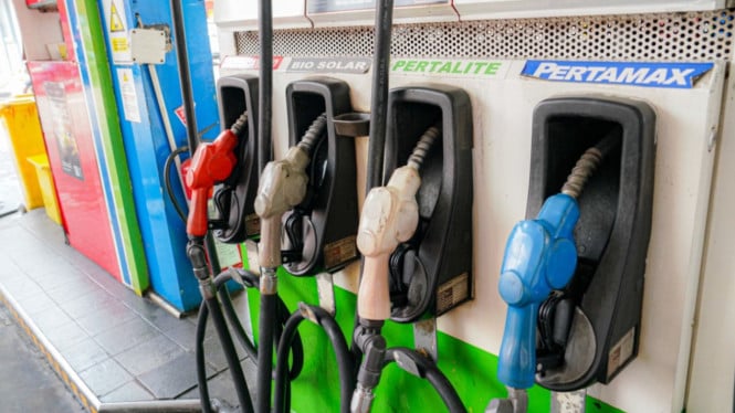 SPBU Pertamina (foto ilustrasi harga BBM)