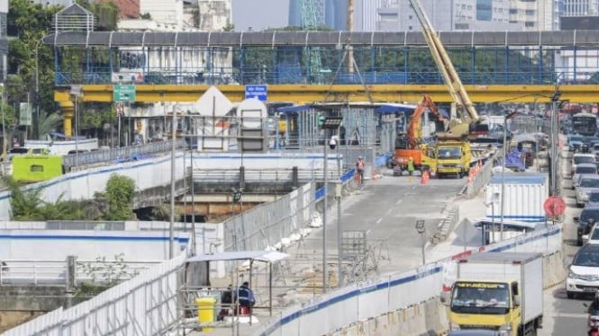 Infrastruktur pembangunan, (Foto ilustrasi).