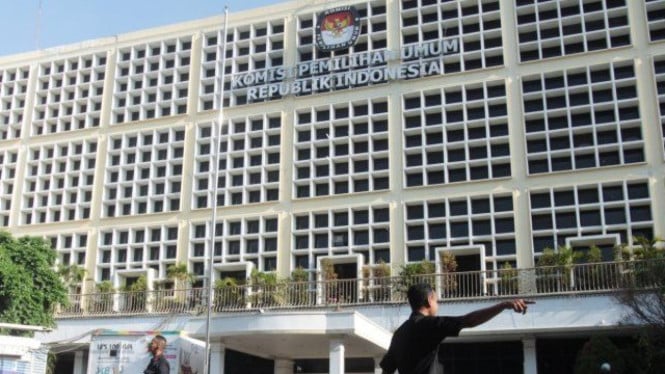 Gedung KPU.