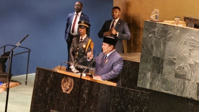 Pidato Presiden Prabowo di PBB