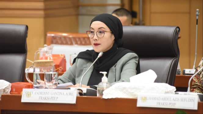 Anggota Komisi VIII DPR fraksi PDIP Selly Andriany Gantina