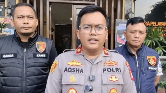 Kapolsek Kebon Jeruk Kompol Nur Aqsha Ferdianto.