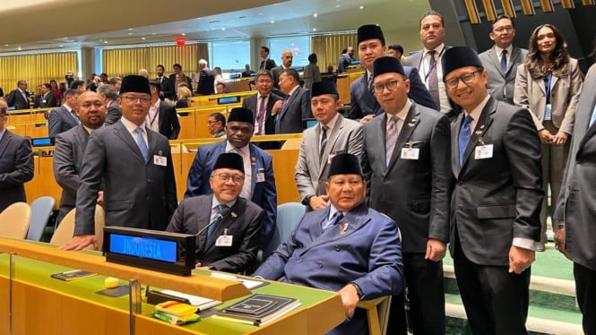 Menko Bidang Pangan Zulkifli Hasan dampingi Prabowo di KTT PBB