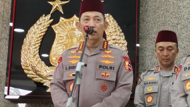 Kapolri Jenderal Pol. Listyo Sigit Prabowo.