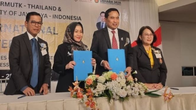 Kolaborasi Universitas Jayabaya dan Rajamanggala University Krungthep.