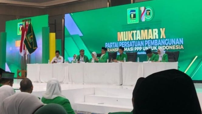 Muktamar X PPP di Ancol Jakut.