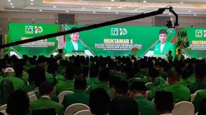 Muktamar X PPP di Ancol Jakut.