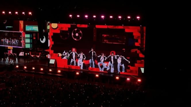 Grup idola asal Korea Selatan, NCT Dream menggelar konser di Jakarta.