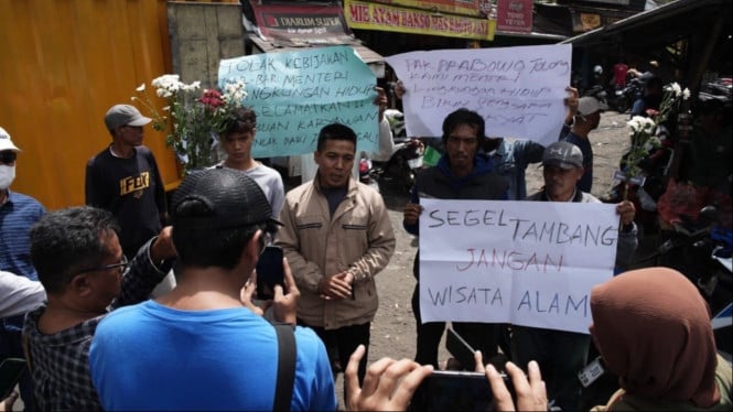 Warga Puncak sampaikan protes ke Menteri LH Hanif Faisol